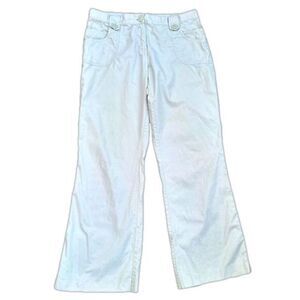 Vintage Xhilaration beige size 11 wide leg pants​ khakis Y2K 2000s baggy juniors